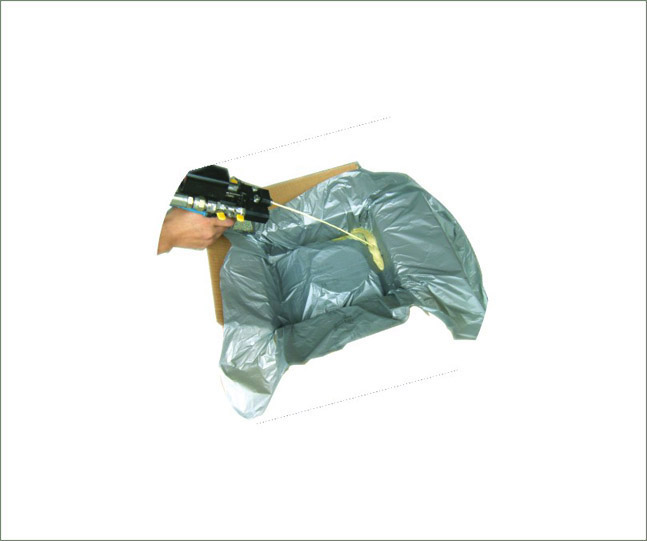 Collision packaging mix material